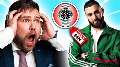 Watch Expert Reacts to KARIM BENZEMA's $4,000,000 Watch .